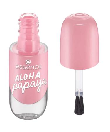 Essence Cosmetics Gel Nail Color No. 38 Aloha Papaya - Long-lasting Vegan Glossy Pink Nailack (8 ml) | Buy Internationally - Buy Online on GoSupps.com