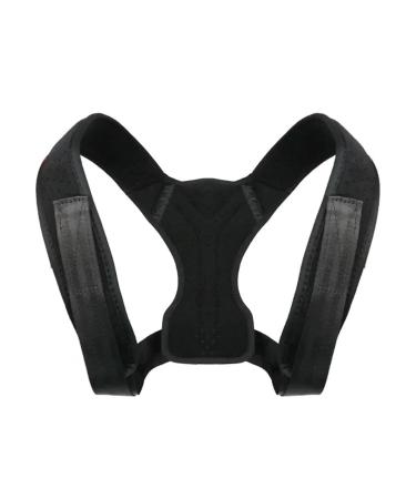 Doversky Adjustable Posture Corrector Back Support Belt Spine Back Shoulder Brace Support Belts Adult black L - Buy Online on GoSupps.com