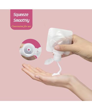 Travel Pouches for Toiletries Travel Size Portable Containers Travel Pouch Organizer for Shampoo Conditioner Lotion Soap Liquids Clear Travel Pouches for Toiletries - Buy Online on GoSupps.com