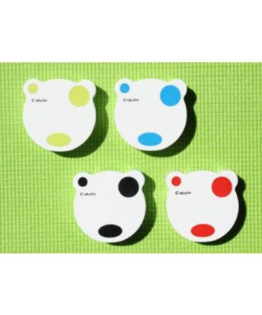 Cute Dog Eyes Blue Contact Lens Case Set with Mirror - Travel-Friendly Storage Solutions - Buy Online on GoSupps.com