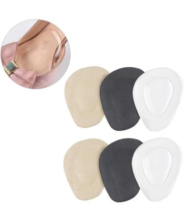 3 Pairs Forefoot Gel Pad High Heel Non Inserts Block Heels for Women Dressy Woman Thicken Half Pad - Buy Online on GoSupps.com