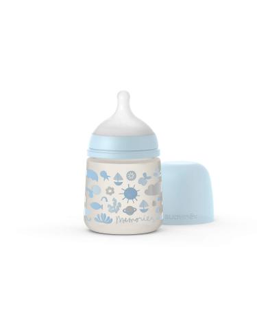 Suavinex Symetrique Sx Pro S Memories baby bottle 150 ml Blue blue 1 piece (1 pack)