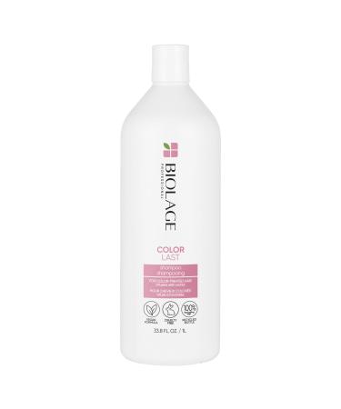 BIOLAGE Color Last Shampoo | Helps Protect Hair & Maintain Vibrant Color | For Color-Treated Hair | Paraben & Silicone-Free | Vegan | 33.8 Fl. Oz.