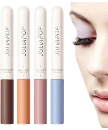 Eyeshadow Primer Set 4 Colors Liquid Matte Eyeshadow Set for Girl Neutral Creamy Eyeshadow Set Lightweight High-pigmented and - (Color: 1 Style A) 1 / Style a - Buy Online on GoSupps.com