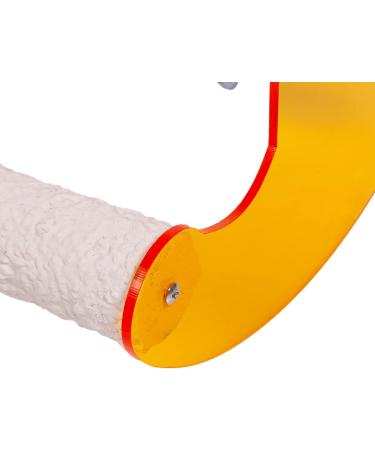 HappyBird Rockn Roll Seesaw - X-Large Acrylic Swing for African Grey Parrots | Therapeutic Perches & Fun Toy - Buy Online on GoSupps.com