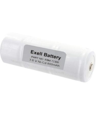 Exell 72300 3.6 Volt Battery | Compatible with Welch Allyn | 800 mAh - International Shipping Available - Buy Online on GoSupps.com