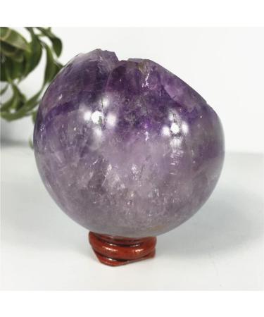 Amethyst Rough Stone Sphere Natural Amethyst Quartz Crystal Cluster Stone Specimen Home Crafts Decoration Gift Geode Ball JIZTGEDM - Buy Online on GoSupps.com