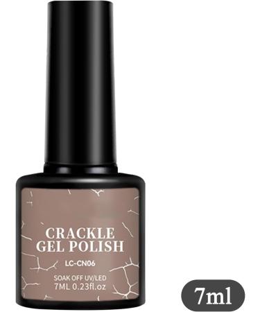 Crunch Gel Nails - Glossy Unique Design Finish | Top Quick-Drying Nails Textured Gel Art with Split Design for DIY Nail Style Session - Buy Online on GoSupps.com