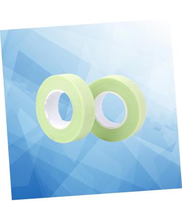 Housoutil 6 Pcs Eyelash Patches - Green Adhesive Fabric Tape for Eyelash Extensions & Crafts | Breathable 4.8x4.8cm Lash Tape - Buy Online on GoSupps.com