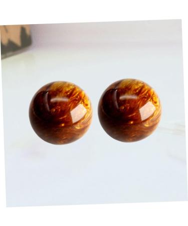 Healeeved Spiky Massage Balls - 4 Piece Wooden Roller & Hand Exercise Device for Muscle Relief & Trigger Point Therapy | International Shipping Available - Buy Online on GoSupps.com