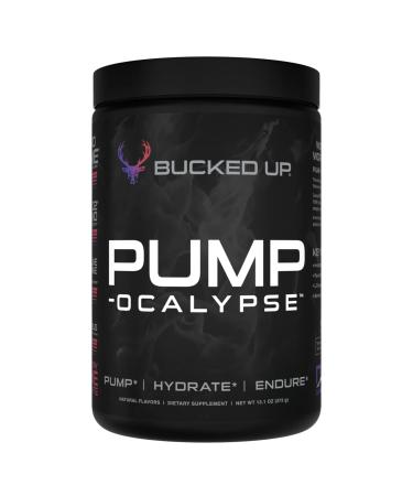 Pump-ocalypse Blueberry Pomegranate | Nitric Oxide L Arginine Supplement | Citrulline Malate GlycerPump | Ultimate N.O. Booster | Lean Muscle Support | Blood Flow Vascularity Hydration Endurance
