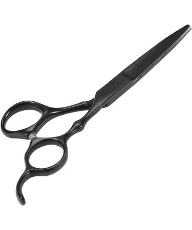 Stainless Steel 6CR Hair Scissors 6.0" Professional Flat Head Barber Hair Tool Hairdressing Scissors for Cur/Trim Hair(6.0 inch Flat Shear) - Buy Online on GoSupps.com