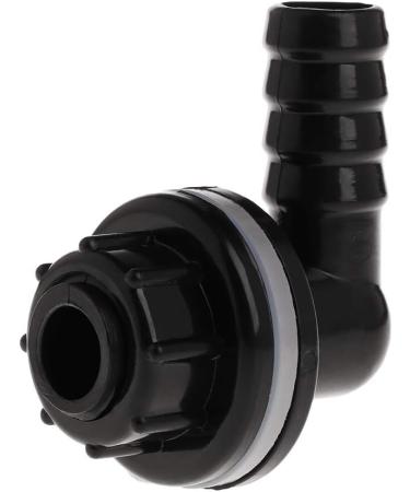 Rtengtunn Plastic Tank Connector | Waterproof Water Drainage Joints for Aquariums | Pipe Replacement Parts for Fish & Pets - Buy Online on GoSupps.com