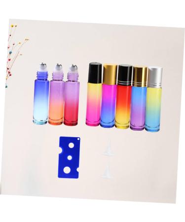 FRCOLOR 16 Pcs 10ml Amber Roller Bottles - Refillable Essential Oil & Clear Colored Bottles for International Shipping - Buy Online on GoSupps.com