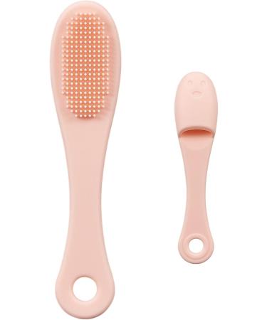 Silicone Facial Scrubber Handheld Gentle Face Cleansing Brush with Finger Cover - Space Saving Face Wash Brush for Travel Soft Face Cleansing Brush for Deep Cleansing Hersil Lotus Root Powder - Buy Online on GoSupps.com
