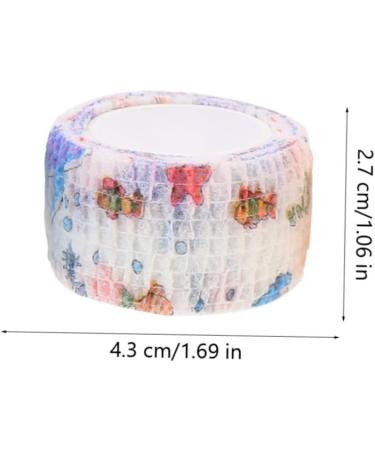 Beaupretty 25pcs Elastic Finger Wraps - Sports Finger Cover Adhesive Tapes in Random Colors - 4.3x4.3x2.7CM - International Shipping Available - Buy Online on GoSupps.com