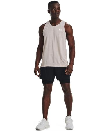 Shop Under Armour Streaker Running Tank for Men - Grey - Size S | International Shipping Available - Buy Online on GoSupps.com