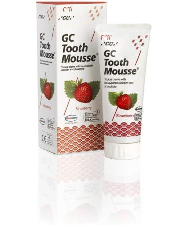 GC Teeth Mousse - Strawberry - 40 g / 35 ml - Buy Online on GoSupps.com