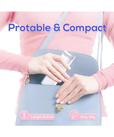 RC-BKKXXEAV Effortless Lash Curler: Instant Eye-Opening Effect Easy-to-Use Eyelash Curling Tool-Design for Home & Travel Yj-02pink - Buy Online on GoSupps.com