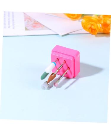 Housoutil 2 Sets Carbide Drill Bit Witch Hat Clip Ceramic Drill Bit Nail Polishing File Bit Heads Nail Tools Metal Nail Art Silicone Nail Art Tool Nail Drill Polisher - Buy Online on GoSupps.com