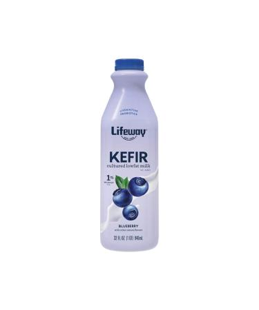 Lifeway Probiotic Low Fat Blueberry Kefir, 32 Ounce -- 6 per case.