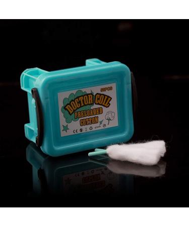 Advken Doctor Coil Cotton Box Pre-Packaged Cotton Sticks 50 Strips - Buy Online on GoSupps.com
