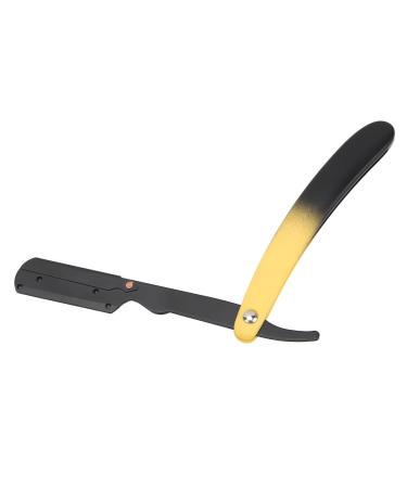 Premium Stainless Steel Beard Blade Holder - Soft Straight Beard Trimmer with Gradient ABS Handle for Home Facial Care - Buy Online on GoSupps.com