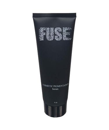 Fuse Cosmetic Pigmentation Serum- Scalp MicroPigmentation Aftercare Lotion – Anti-Shine Fragrance Free – All Phases of a Shaved Head - Made in USA - 4 oz