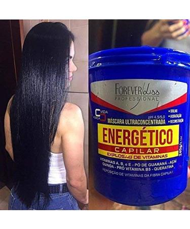 Forever Liss Professional Energetic Hair Mask - Ultra-Concentrated Shine Hydration & Reconstruction - 950g | International Shipping Available - Buy Online on GoSupps.com