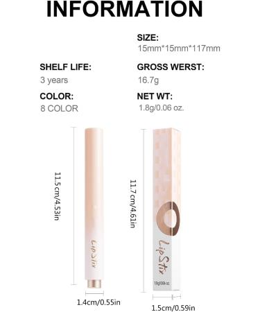 Scnvsi Pressed Lipstick Moisturizing Lip Gloss Long Lasting Lipstick Smooth Tints Makeup Supplies for Travel Party Daily - Buy Online on GoSupps.com