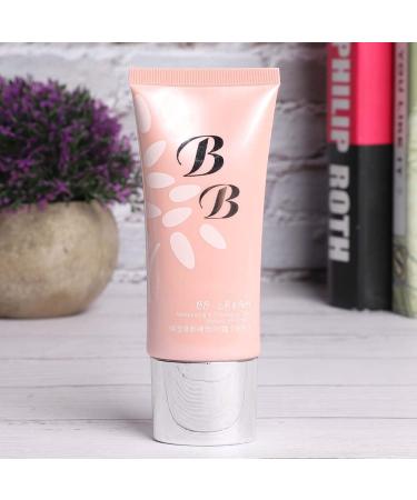 Cr Me de Maquillage pour le Visage 60g Claircissent Blanchissant la Cr Me BB Imperm Able Hydratante pour la Peau du Visage Base de Maquillage Anti-Cernes (BB Cr me Corps Hydratante Nude - Skin Tone) 60 g (Lot de 1)