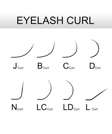 NAGARAKU Individual Eyelash Extensions - 0.07 L Curl, 7-15mm Mix Tray, Classic Faux Mink - Buy Online on GoSupps.com