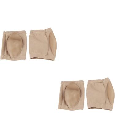 DOITOOL High Heel Protectors Plantar Socks 2 Pairs Moisturizing Heel Socks for Dry Hard Cracked Heels Ventilate Spa Soften Repair Feet Socks (Skin Color) Heel Protectors - Buy Online on GoSupps.com