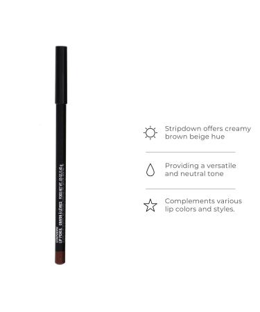Buy MAC Lip Pencil Stripdown - Creamy Brown Beige 0.05 oz | International Shipping Available - Buy Online on GoSupps.com