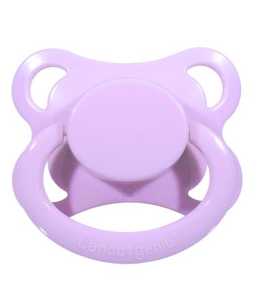 Landofgenie Large Teat Shield Pacifier for Adults Purple