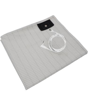 Emiif Grounding Sheet with Cord | Organic Cotton & Silver Fiber | Natural Wellness - 68.6 x 132.1 cm | International Shipping Available - Buy Online on GoSupps.com