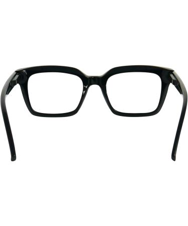 Buy Vintage Mini Reading Glasses | Oversized Square Thick Frame | Free Case | 2.5 Diopters Reading Aid for Women - Buy Online on GoSupps.com