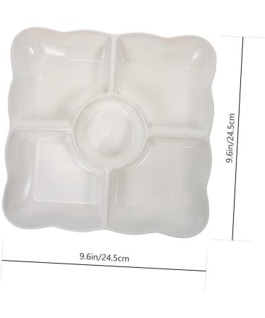 Zerodeko Large Fish Serving Dish 2pcs Dried Fruit Plate Fruit Plate Food Afternoon Tea Miniature Easter Baskets - Buy Online on GoSupps.com