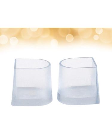 10 Pairs High Heel Protectors - Transparent Wearproof Latin Dance Shoe Caps for Women & Girls - Size S - Buy Online on GoSupps.com