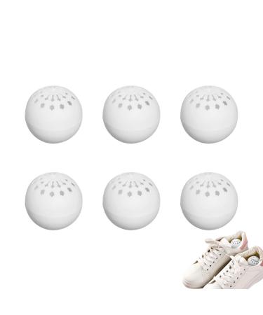 Jingling deodorizer balls 6 pieces solid aromatherapy professional odor deodorator air freshener for sneakers turn bags lockers at home offices and cars