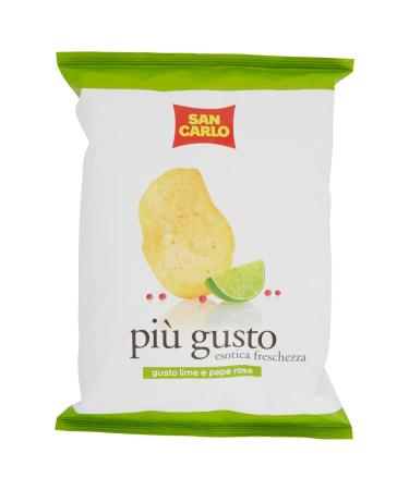 SAN CARLO pi gusto Pack of 10 salted potato chips 50 g