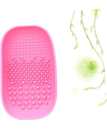 minkissy 1pc Make up Make up Kit Silicone Makeup Applicator Makeup Brush Scrubber Makeup Brush Cleaning Plate Makeup Cleaner Brush Cleaning Mat Pink Tools Cleansing Brush Sink - Buy Online on GoSupps.com