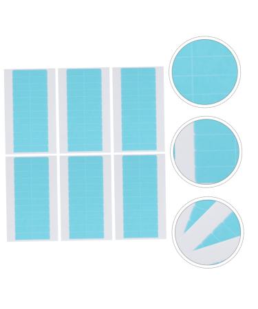 POPETPOP 6 Sheets supplies Tape for Hair Extension sticker waterproof stickers invisible lace wig wig Hair Extensions Replacement Tape double sided tape Reissue block Adhesive strip patch 2.5x1.5cm Assorted Color - Buy Online on GoSupps.com