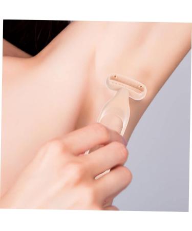 GARVALON pilateur pour Aisselles et Corps Rasoir Manuel Plastique Abs Portable Doux pour Peau Sensible Usage Voyage Soin F minin - Buy Online on GoSupps.com