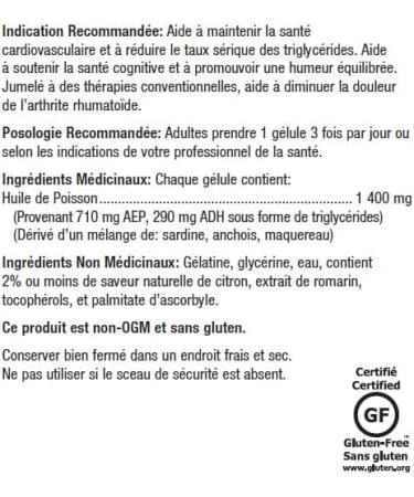 Metagenics OmegaGenics EPA-DHA 1000 - Lemon Flavor - 120 Softgels - Buy Online on GoSupps.com