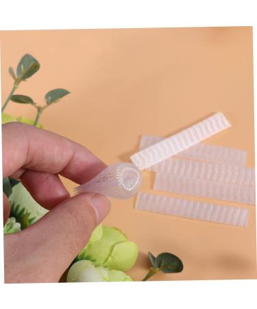 100pcs White Mesh Brush Covers - Reusable Protective Sleeves for Cosmetic & Painting Brushes - Makeup Brush Shield 11*1cm - Buy Online on GoSupps.com