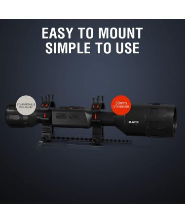 ATN Thor 4 384x288 Thermal Rifle Scope with Full HD Video, WiFi, GPS, Smooth Zoom & Smartphone Control - 1.25-5x Sensor - Buy Online on GoSupps.com
