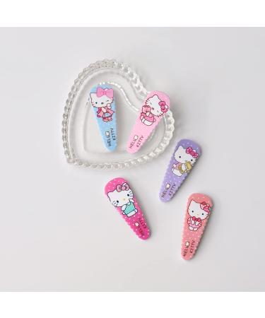 Hello Cat Hair Clips - Cute Metal Snap Barrettes for Girls & Women (5 Pieces) | Hair Accessories Gift - Buy Online on GoSupps.com