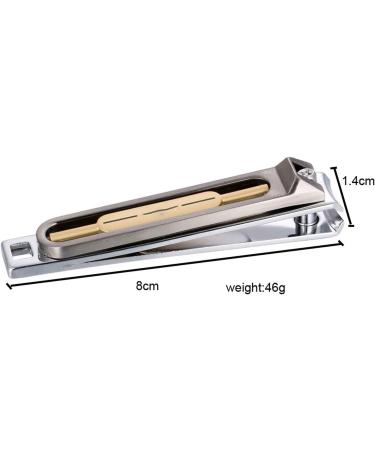 UNbit Nail Clipper Nail Scissors Stainless Steel Nail Clipper Quality Finger Cuticle Clippers Professional Manicure Nail Cutter - Buy Online on GoSupps.com