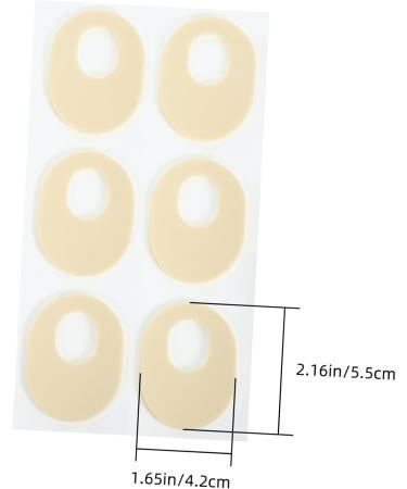 Anneome 5 Sheets Anti-wear Foot Stickers Foot Pad Breathable Corn Pads Corn Pads for Feet Corn and Remover for Feet Corn Pads for Bottom of Foot Pads Bunion Pad Emulsion - Buy Online on GoSupps.com
